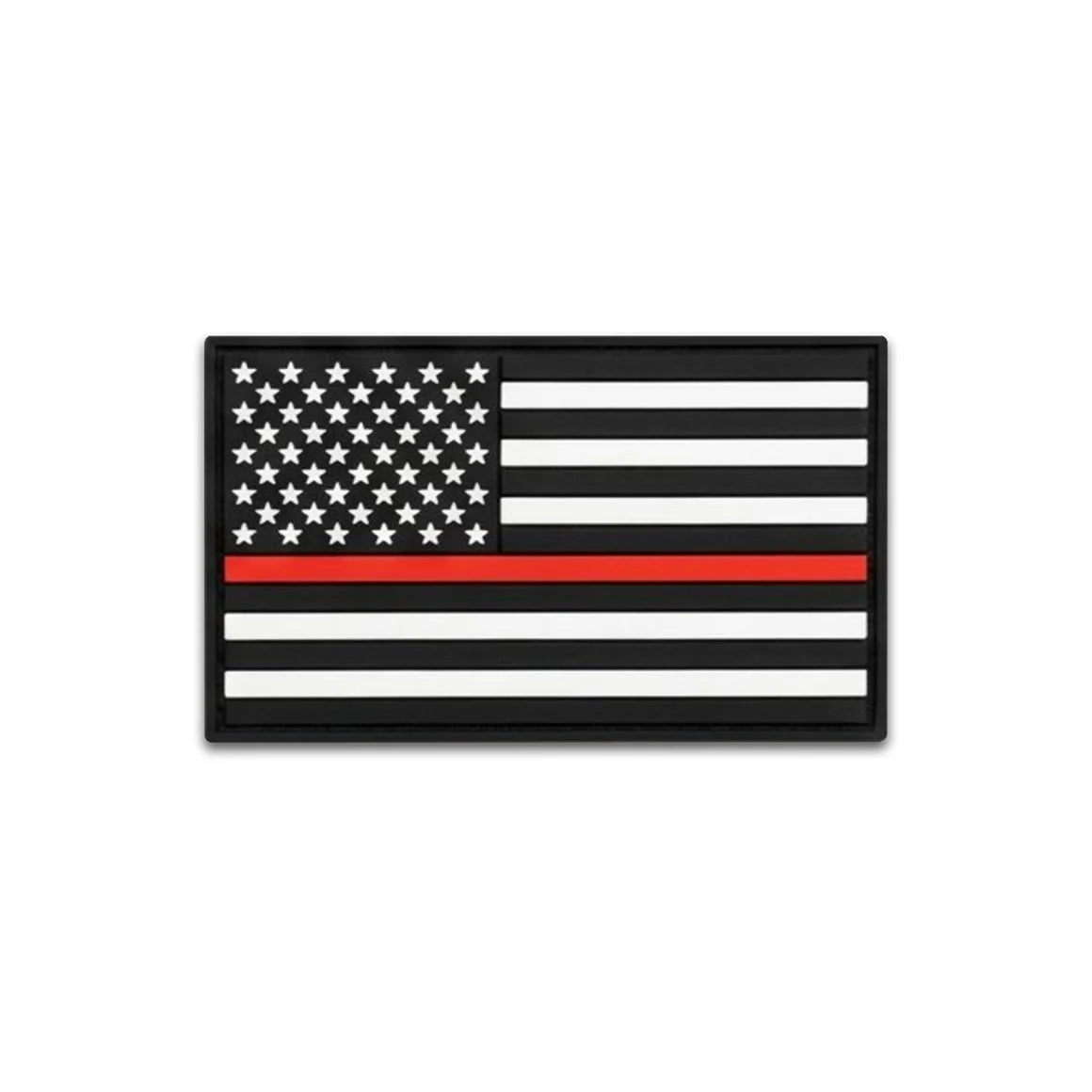 Thin Red Line Flag - PVC Patch (5pk)